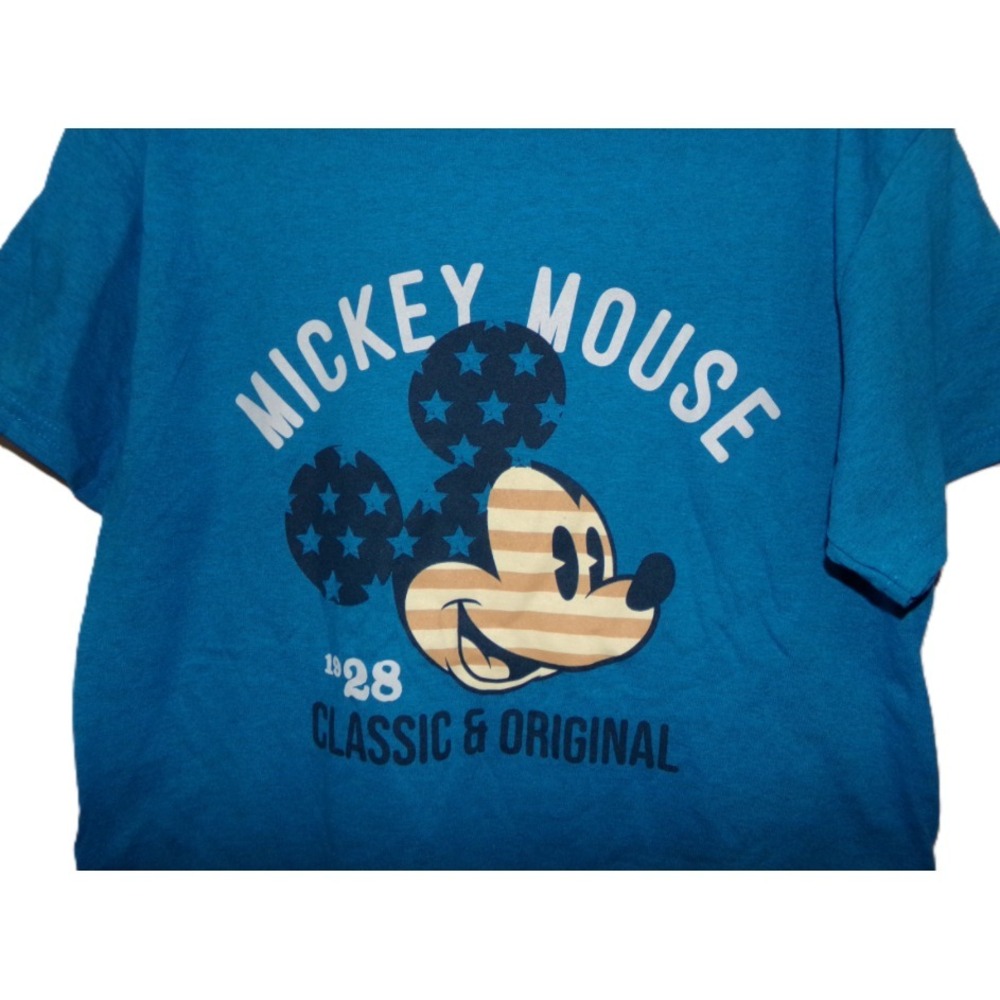 Disney Parks Disney Mickey Mouse Classic & Original T-Shirt Blue, Medium - Picture 3 of 4